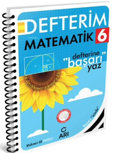 Arı Yayıncılık 6. Sınıf Matematik Akıllı Defteri | Mehmet Ali Varışlı 