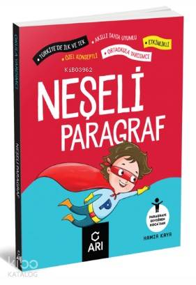 Arı Yayınları LGS Neşeli Paragraf Arı | Hamza Kaya | Arı Yayıncılık (H