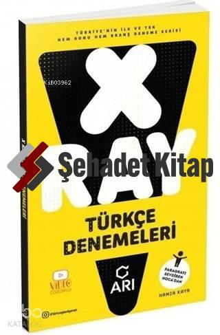 Arı Yayınları TYT Türkçe X Ray Denemeleri Arı