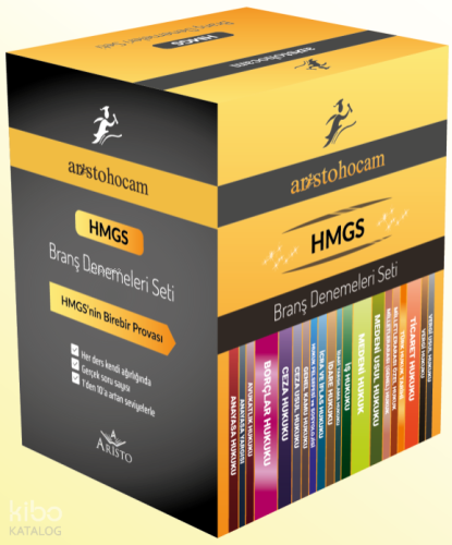 AristoHocam HMGS - Branş Denemeleri Seti | Kolektif | Aristo Yayınevi