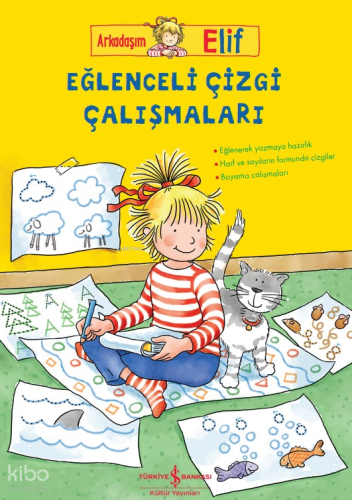 Arkadaşım Elif ;Eğlenceli Çizgi Çalişmaları