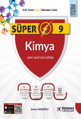 Armada 9.Sınıf Süper Kimya Yeni Nesil Soru Kitabı