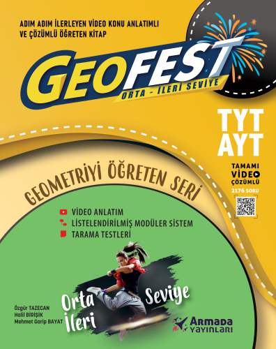 Armada YKS TYT AYT Geofest Orta İleri Seviye Soru Kitabı