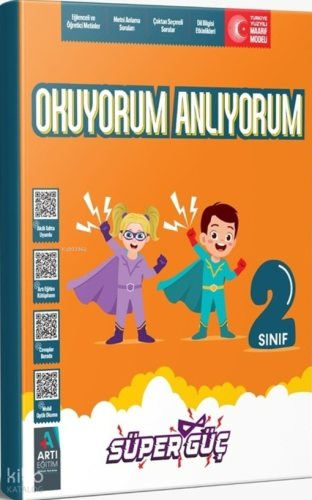 Artı Eğitim Yayınları 2.Sınıf Okuyorum Anlıyorum | Kolektif | Artı Eği