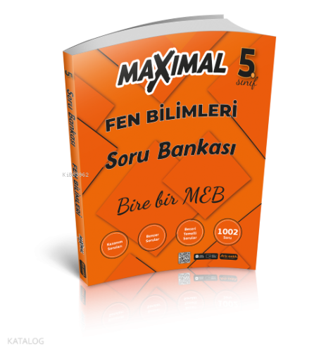 Artı Zeka 5. Sınıf Fen Bilimleri Maximal Bire Bir MEB Soru Bankası
