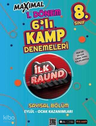 Artı Zeka Maximal 8. Sınıf 1. Dönem 6'lı Kamp Denemeleri - Sayısal