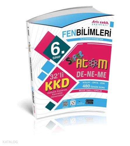 Artı Zeka Yayınları 6. Sınıf Fen Bilimleri Haftalık Kazanım Kavrama De