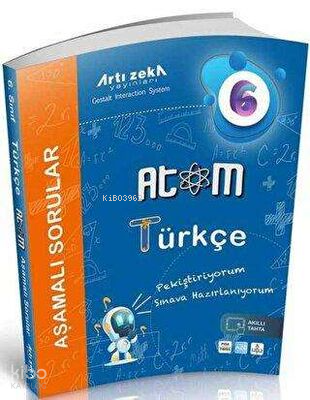 Artı Zeka Yayınları 6. Sınıf Türkçe Atom Aşamalı Sorular (Büyük Boy)