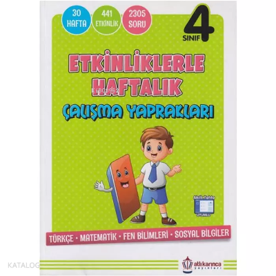 Artıbir - 4. Sınıf Haftalık Kazanım Ödevleri