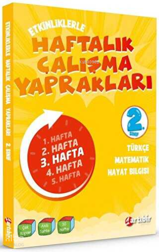 Artıbir Yayınları 2. Sınıf Etkinliklerle Haftalık Çalışma Yaprakları