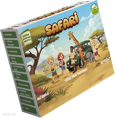 Artıbir Yayınları Safari Hikaye Seti (10 Kitap) | Ali Ünlü | Artıbir Y