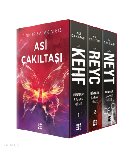 Asi Çakıltaşı Serisi Set (3 Kitap Takım) | Binnur Şafak Nigiz | Dokuz 