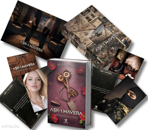 Aşk-ı Mavera 1 - Narçiçekleri (Ciltli-Kutulu) | Sevinç Rami | Vera Kit