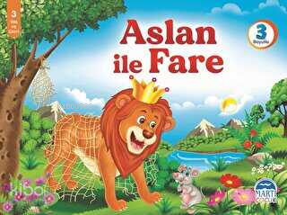 Aslan ile Fare - 3 Boyutlu Kitap