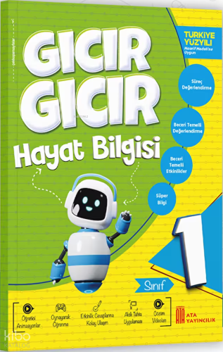 Ata Yayıncılık 1. Sınıf Gıcır Gıcır Hayat Bilgisi | Kolektif | Ata Yay