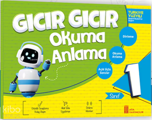Ata Yayıncılık 1. Sınıf Gıcır Gıcır Okuma Anlama | Kolektif | Ata Yayı