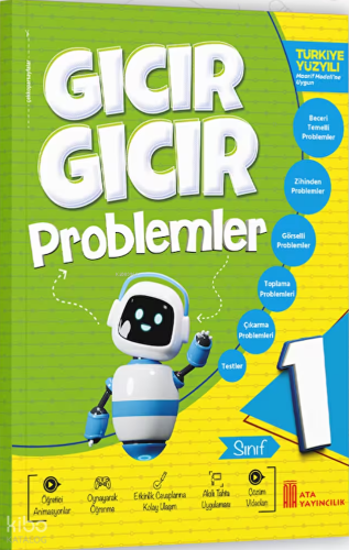 Ata Yayıncılık 1. Sınıf Gıcır Gıcır Problemler | Kolektif | Ata Yayınc