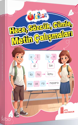 Ata Yayıncılık Afacan Hece Renksiz Sözcük Cümle Metin Çalışmaları | Ko