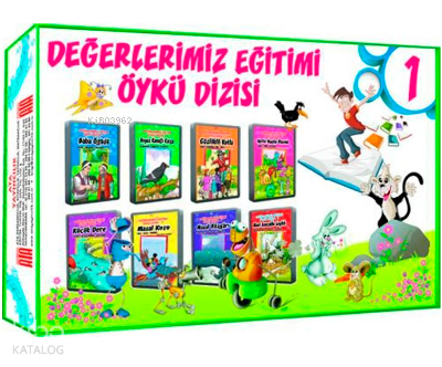 Ata Yayıncılık Değerlerimiz Öykü Dizisi-1 (8'Li Kitap)
