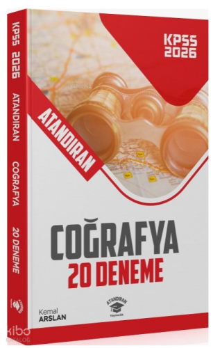 Atandıran 2026 KPSS Coğrafya 20 Deneme Çözümlü | Kemal Arslan | Atandı