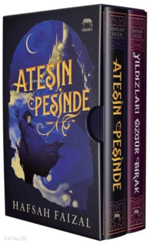 Ateşin Peşinde Serisi Kutulu Set (2 Kitap Takım) | Hafsah Faizal | Yab