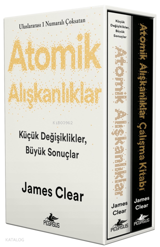 Atomik Alışkanlıklar Kutulu Özel Set | James Clear | Pegasus Yayıncılı