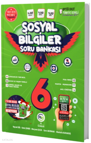 Av Yayınları 6. Sınıf Sosyal Bilgiler Soru Bankası | Kolektif | Av Yay