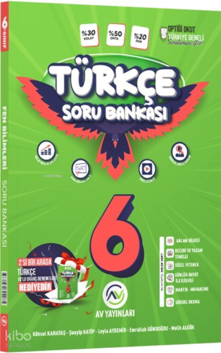 Av Yayınları 6. Sınıf Türkçe Soru Bankası
