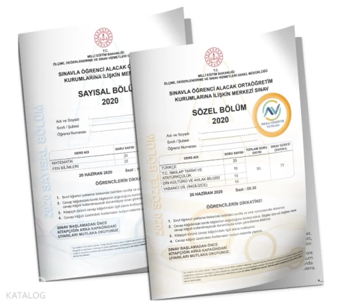 AV Yayınları 8. Sınıf AV LGS Tıpkı Basım 2020 Deneme SAY-SÖZ | Kolekti