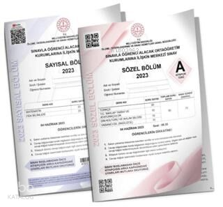 AV Yayınları 8. Sınıf AV LGS Tıpkı Basım 2023 Çıkmış Soru Denemesi SAY