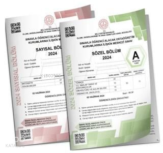 AV Yayınları 8. Sınıf AV LGS Tıpkı Basım 2024 Çıkmış Soru Denemesi SAY