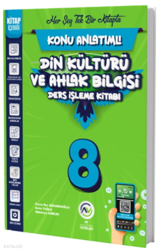 Av Yayınları 8. Sınıf Din Kültürü ve Ahlak Bilgisi Ders İşleme Kitabı