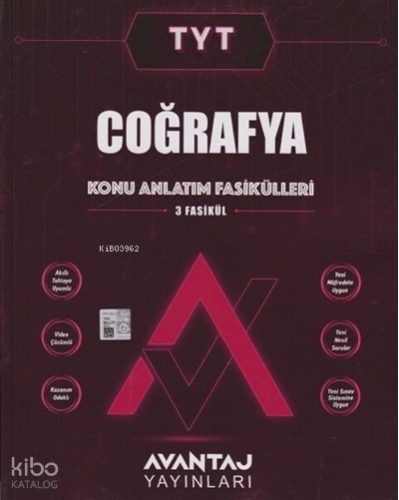 Avantaj Yayınları TYT Coğrafya Konu Anlatım Fasikülleri