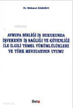 Avrupa Birliği İş Hukukunda İşverenin İş Sağlığı ve Güvenliği; ile İlgili Temel Yükümlülükleri ve Türk Mevzuatının Uyumu