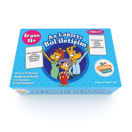 Aybino Az Lakırtı Bol İletişim Ergen Eğitim Kartı Seti