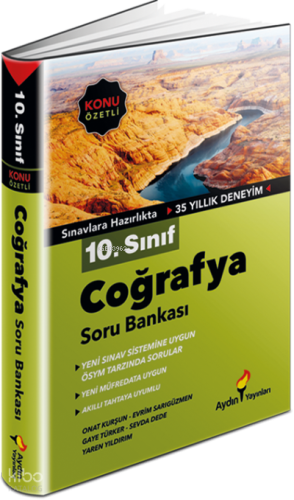 Aydın Yayınları 10.Sınıf Coğrafya Soru Bankas
