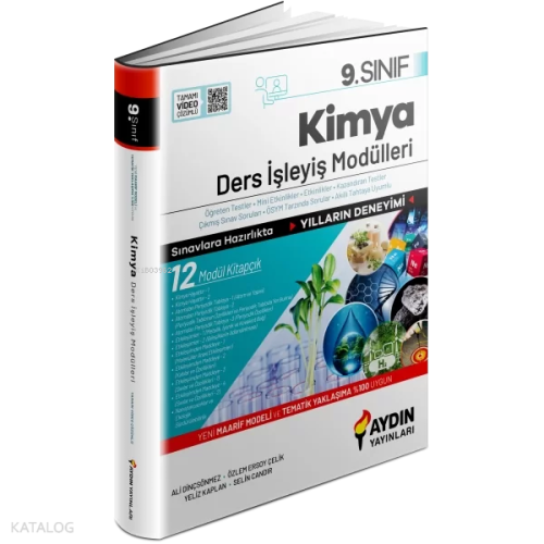 Aydın Yayınları 9. Sınıf Kimya Ders İşleyiş Modülleri | Kolektif | Ayd