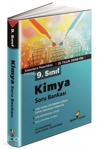 Aydın Yayınları 9. Sınıf Kimya Soru Bankası Aydın | Ali Dinçsönmez | A