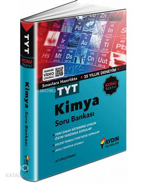 Aydın Yayınları TYT Kimya Konu Özetli Soru Bankası Aydın