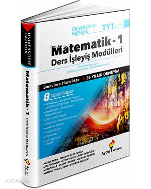 Aydın Yayınları TYT Matematik 1 Ders İşleyiş Modülleri Aydın