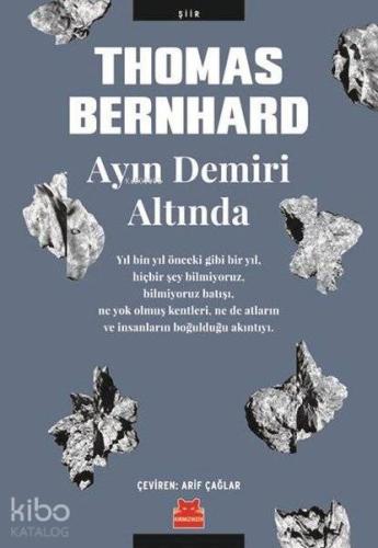 Ayın Demiri Altında | Thomas Bernhard | Kırmızıkedi Yayınevi