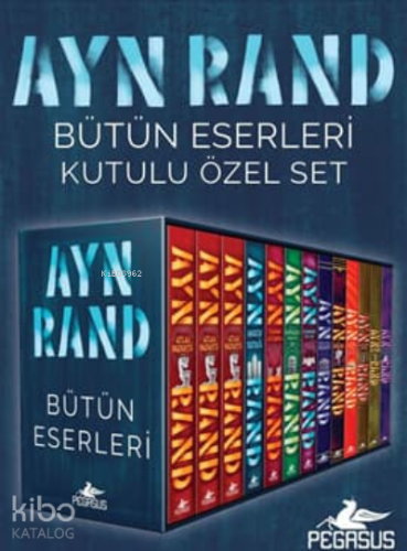Ayn Rand Bütün Eserleri Kutulu Özel Set (13 Kitap Takım)