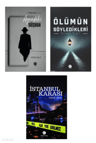 Aynadaki Düşman, Ölümün Söyledikleri ve İstanbul Karası - Polisiye Gerilim Seti (3 Kitap Takım)