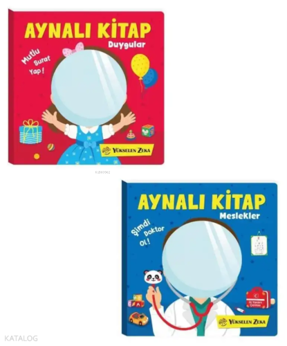Aynalı Kitap 2'li Set (Duygular - Meslekler) | Kolektif | Yükselen Zek