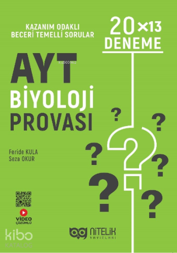 AYT Biyoloji Provası  20*13  Deneme