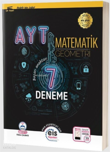 AYT - Branş Denemeleri - Matematik-Geometri (7 li) | Kolektif | Eis Ya
