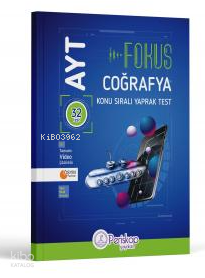 AYT Coğrafya Fokus Konu Sıralı Yaprak Test