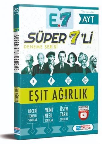 AYT Eşit Ağırlık Süper 7 li Deneme Evrensel İletişim Yayınları