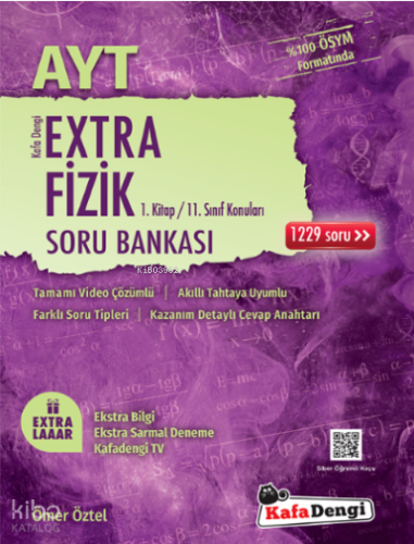 AYT Extra Fizik Soru Bankası /1. Kitap | Kolektif | Kafa Dengi