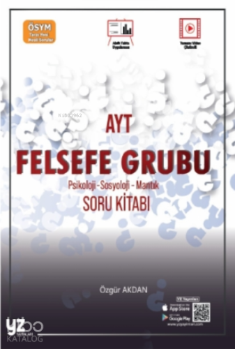 AYT Felsefe Grubu Psikoloji-Sosyoloji-Mantık Soru Kitabı